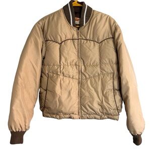 Vintage 70/80s Comfy down filled puffer‎ jacket.M
